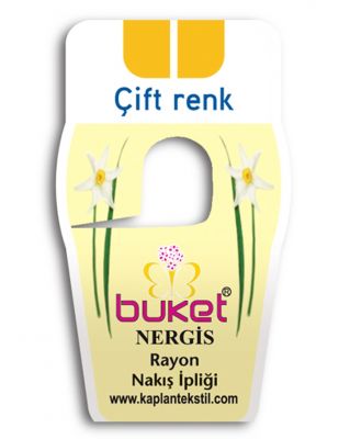 Buket Nergis El Nakış İplikleri - Çift Renkler