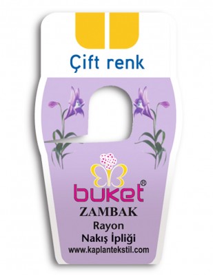 BUKET - Buket Zambak El Nakış İplikleri - Çift Renkler