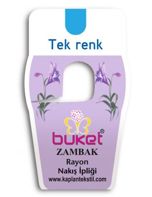 Buket Zambak El Nakış İplikleri - Tek Renkler