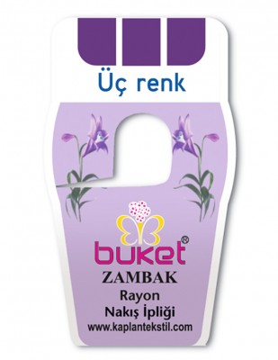 BUKET - Buket Zambak El Nakış İplikleri - Üç Renkler