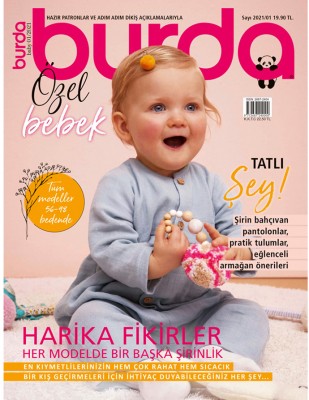 BURDA - Burda Dergi - Özel Bebek Sayısı - 2021 / 01