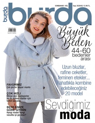 BURDA - Burda Özel Sayı - Büyük Beden / Sonbahar Kış - 2020 / 02