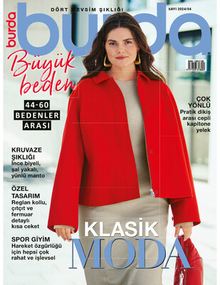 BURDA - Burda Özel Sayı - Büyük Beden 2024 / 04