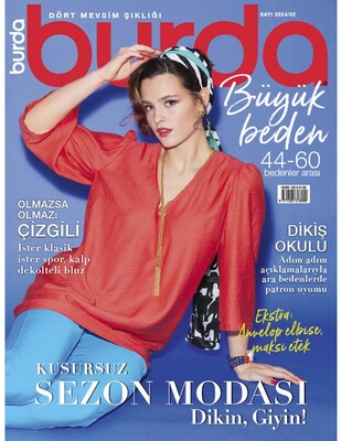 BURDA - Burda Özel Sayı - Büyük Beden 2024 / 02