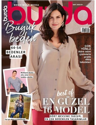 BURDA - Burda Özel Sayı - Büyük Beden 2025 / 01