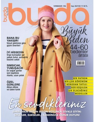 BURDA - Burda Özel Sayı - Büyük Beden / Sonbahar Kış - 2021 / 02