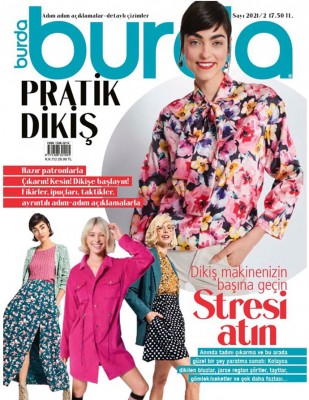 BURDA - Burda Özel Sayı - Pratik Dikiş - 2021 / 02