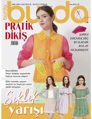 BURDA - Burda Özel Sayı - Pratik Dikiş - 2024 / 02
