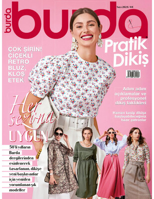 BURDA - Burda Özel Sayı - Pratik Dikiş - 2024 / 04
