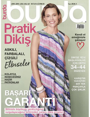 BURDA - Burda Özel Sayı - Pratik Dikiş - 2026 / 01