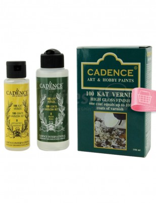 CADENCE - Cadence 100 Kat Vernik Takımı - 70+120 ml