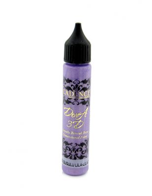 Cadence 3D Dora Metalik Boncuk Boyalar - 25 ml