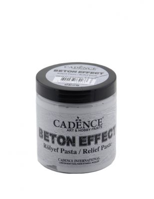 Cadence Beton Efekt Rölyef Paste - 250 ml