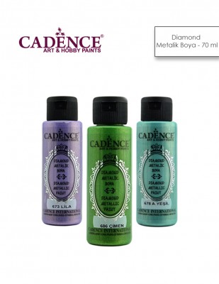 CADENCE - Cadence Diamond Metalik Boyalar - 70 ml