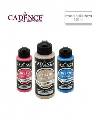 CADENCE - Cadence Hybrid Multisurfaces Akrilik Boyalar - Yarı Mat - 120 ml
