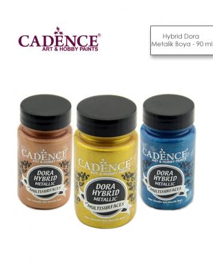 Cadence Hybrid Multisurfaces Dora Metalik Boyalar - 90 ml