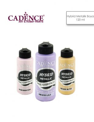 Cadence Hybrid Multisurfaces Metalik Boyalar - 120 ml