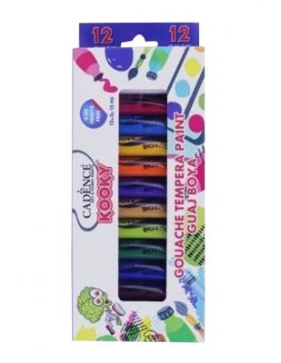 Cadence Kooky Guaj Boya Seti - 12 Farklı Renk - 15ml