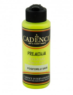 Cadence Fosforlu Premium Akrilik Boyalar - 120 ml - Thumbnail