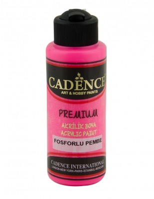 Cadence Fosforlu Premium Akrilik Boyalar - 120 ml - Thumbnail