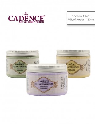 CADENCE - Cadence Shabby Chic Rölyef Paste - 150 ml