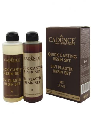 Cadence Sıvı Plastik Resin, Reçine Seti - 500 + 500 ml