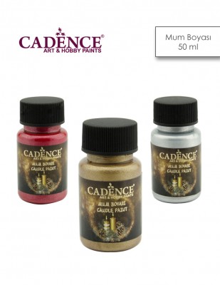 CADENCE - Cadence Su Bazlı Mum Boyaları - 50 ml (1)