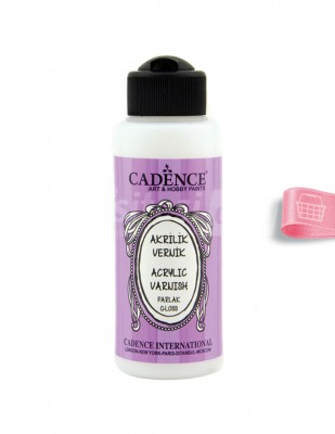 CADENCE - Cadence Su Bazlı Parlak Vernik - 120 ml