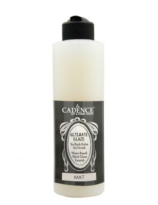 Cadence Su Bazlı Ultımate Glaze Mat Vernik - 250 ml