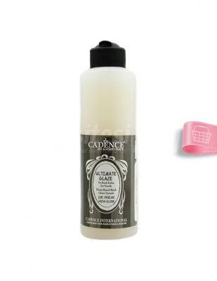 Cadence Su Bazlı Ultımate Glaze Parlak Vernik - 250 ml