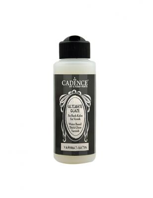 Cadence Su Bazlı Ultimate Glaze Yarımat Vernik - 120 ml