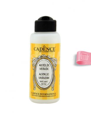 Cadence Su Bazlı Yarımat Vernik - 120 ml