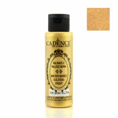 Cadence Su Bazlı Metalik Yaldız Boya - 120 ml - Thumbnail