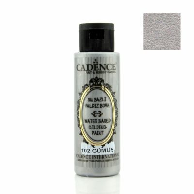 Cadence Su Bazlı Metalik Yaldız Boya - 120 ml