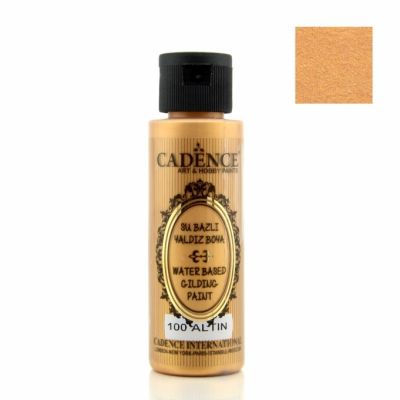 Cadence Su Bazlı Metalik Yaldız Boya - 120 ml