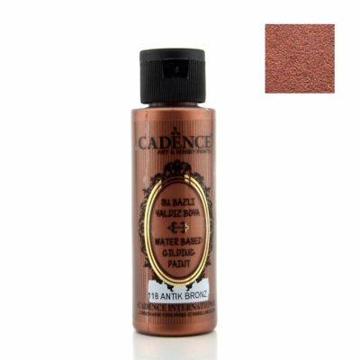 Cadence Su Bazlı Metalik Yaldız Boya - 120 ml