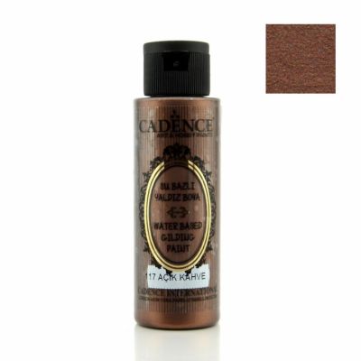 Cadence Su Bazlı Metalik Yaldız Boya - 120 ml