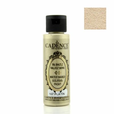 Cadence Su Bazlı Metalik Yaldız Boya - 120 ml