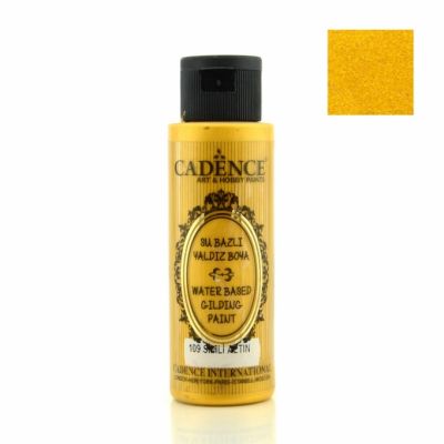 Cadence Su Bazlı Metalik Yaldız Boya - 120 ml