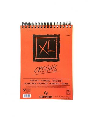 Canson Croquis Eskiz Çizim Defteri, A5 - 90 gr - 50 Yaprak