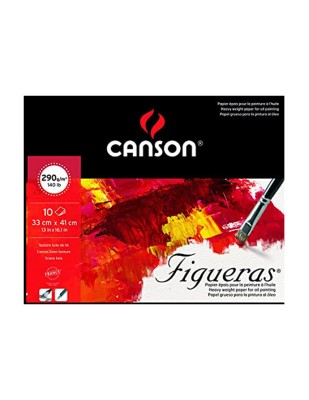 CANSON - Canson Figueras Defter, 33 x 41 cm - 290 gr - 10 Yaprak