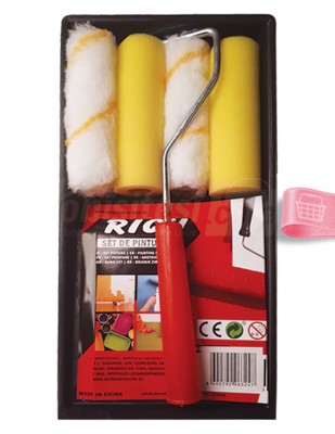 RICH - Rich Rulo Fırça Seti - 5 Parça