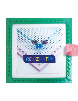  - Çeyizmatik, Plastik Kasnak - 4 Köşeli - 30 cm