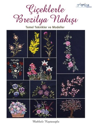TUVA - Çiçeklerle Brezilya Nakışı - 5590