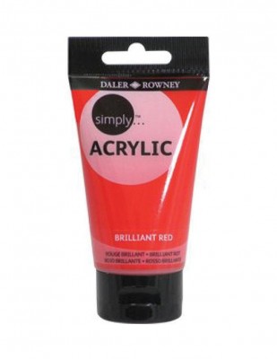 Daler Rowney Simply Akrilik Boyalar - 75 ml - Thumbnail