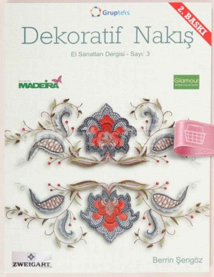 KAPLAN YAYINLARI - Dekoratif Nakış - El Sanatları Dergisi - Sayı 3