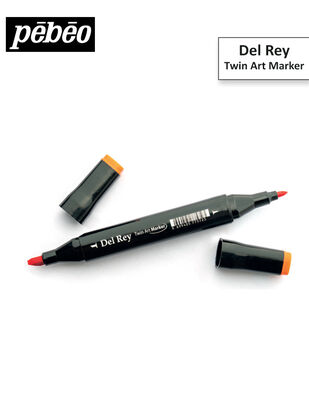 Del Rey Twin Art Marker Çift Uçlu Kalem