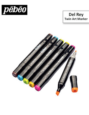 Del Rey Twin Art Marker Çift Uçlu Kalem