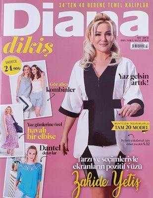 Diana Dikiş Dergisi - 2022 / 03 - Sofra - Sayı 313 - İki Dergi Bir Arada
