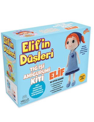 TUVA - Lisansli Amigurumi Kiti - Elif′in Düşleri